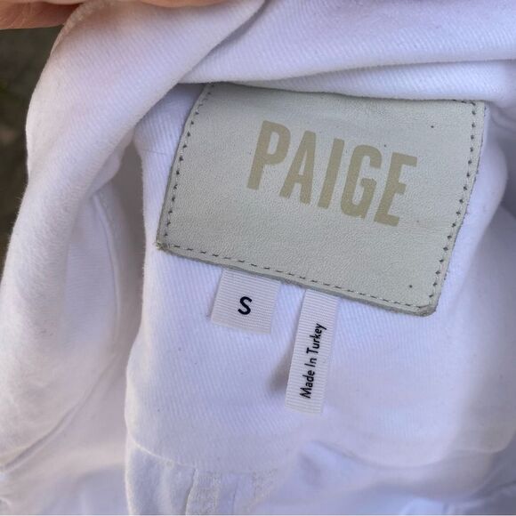 PAIGE Women's Pacey Cropped Denim Jacket size small - Picture 9 of 9